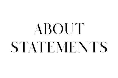 About Statements